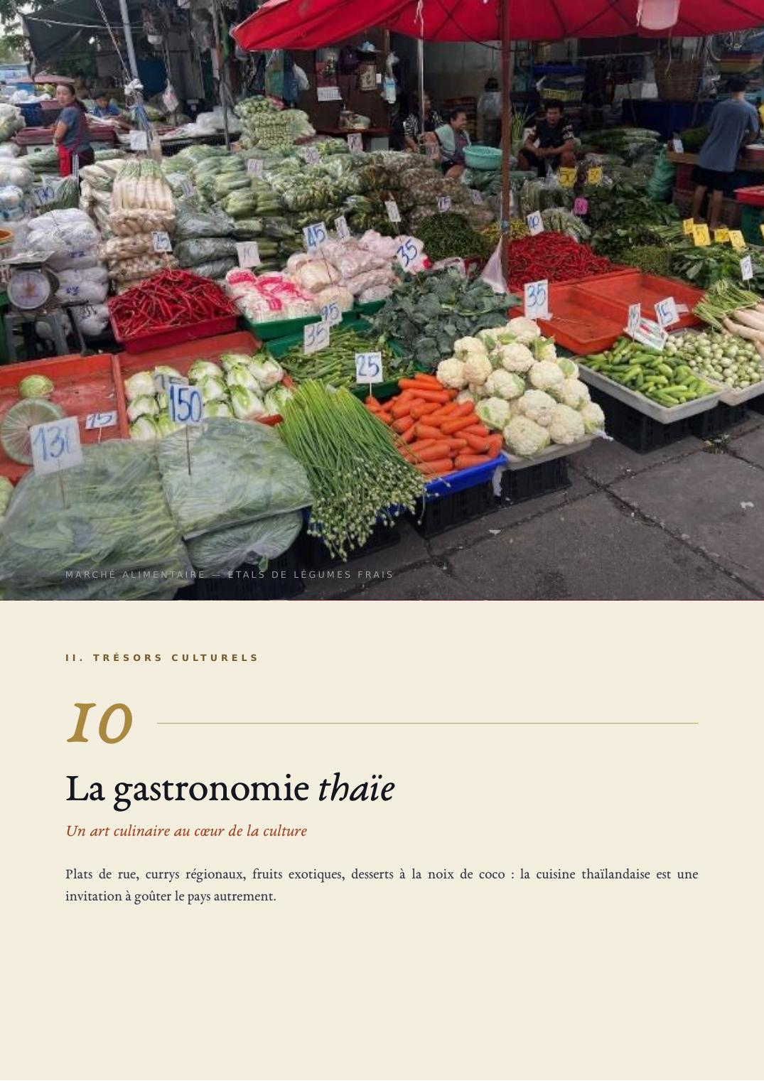 Chapitre Gastronomie